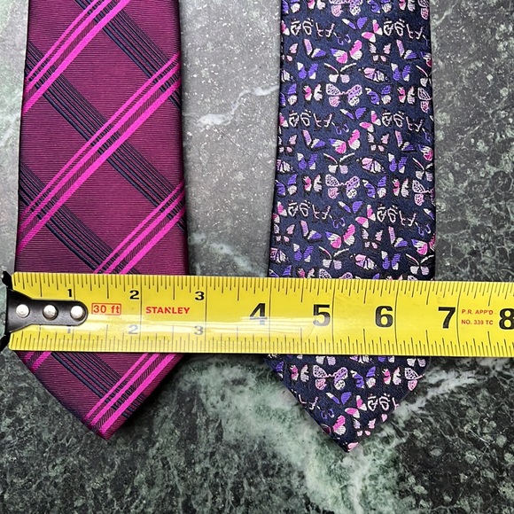 COTON DEUX 100% silk ties - Picture 8 of 9